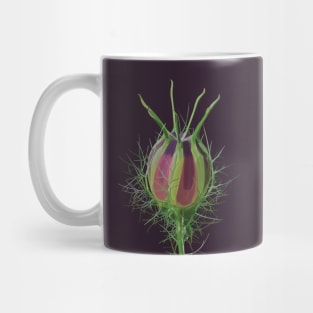 Nigella damascena Mug